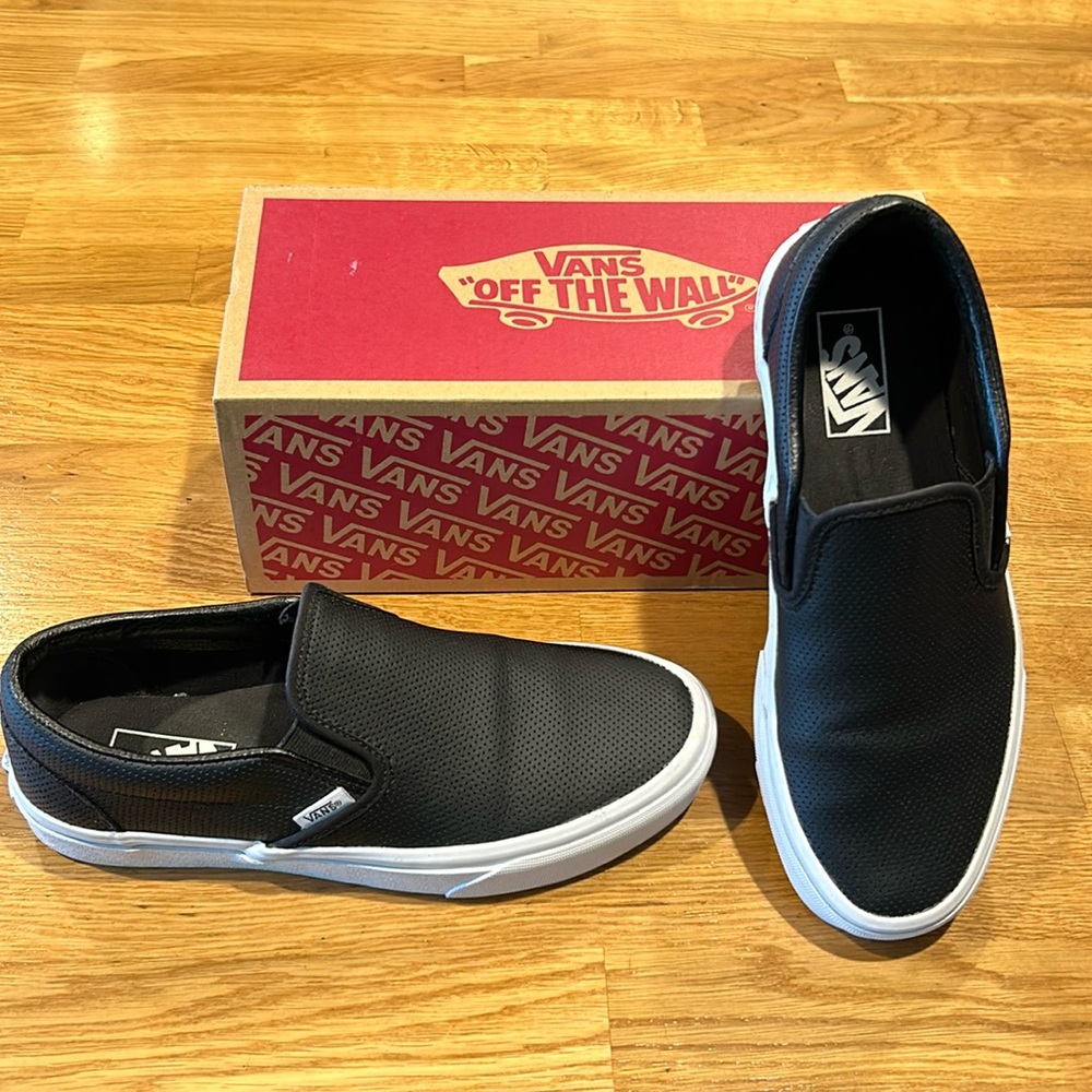 Vans Slip-On Perf Leather Shoes